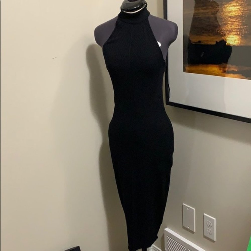 Dynamite Knit Halter Midi Dress - NWT